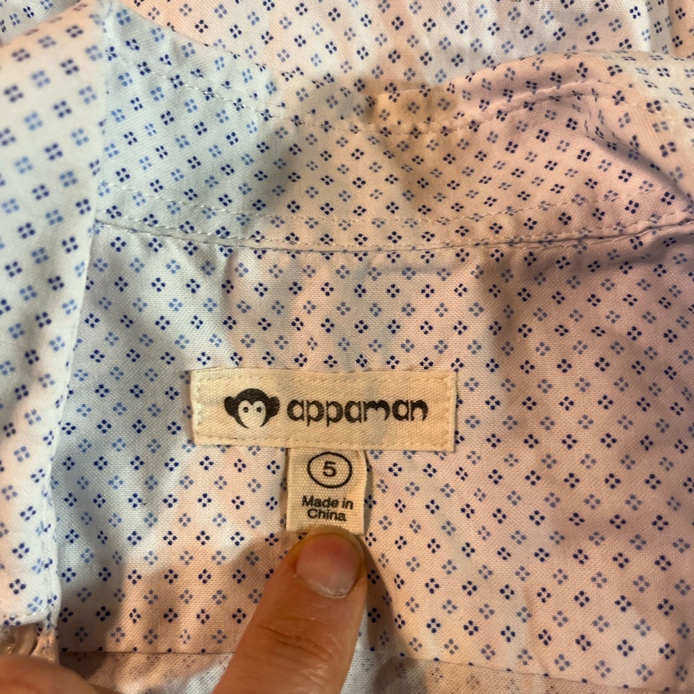 Appaman High Club Standard Button Down Shirt - Picture 6 of 7
